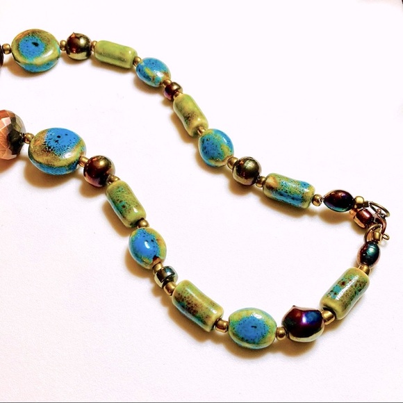 Handmade “The New Bird” Statement Necklace - Picture 3 of 8